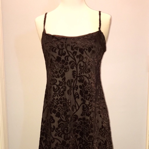 Betsey Johnson Dresses & Skirts - Vintage Betsy Johnson crushed velvet slip dress